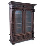 Neo-Renaissance library France circa 1880