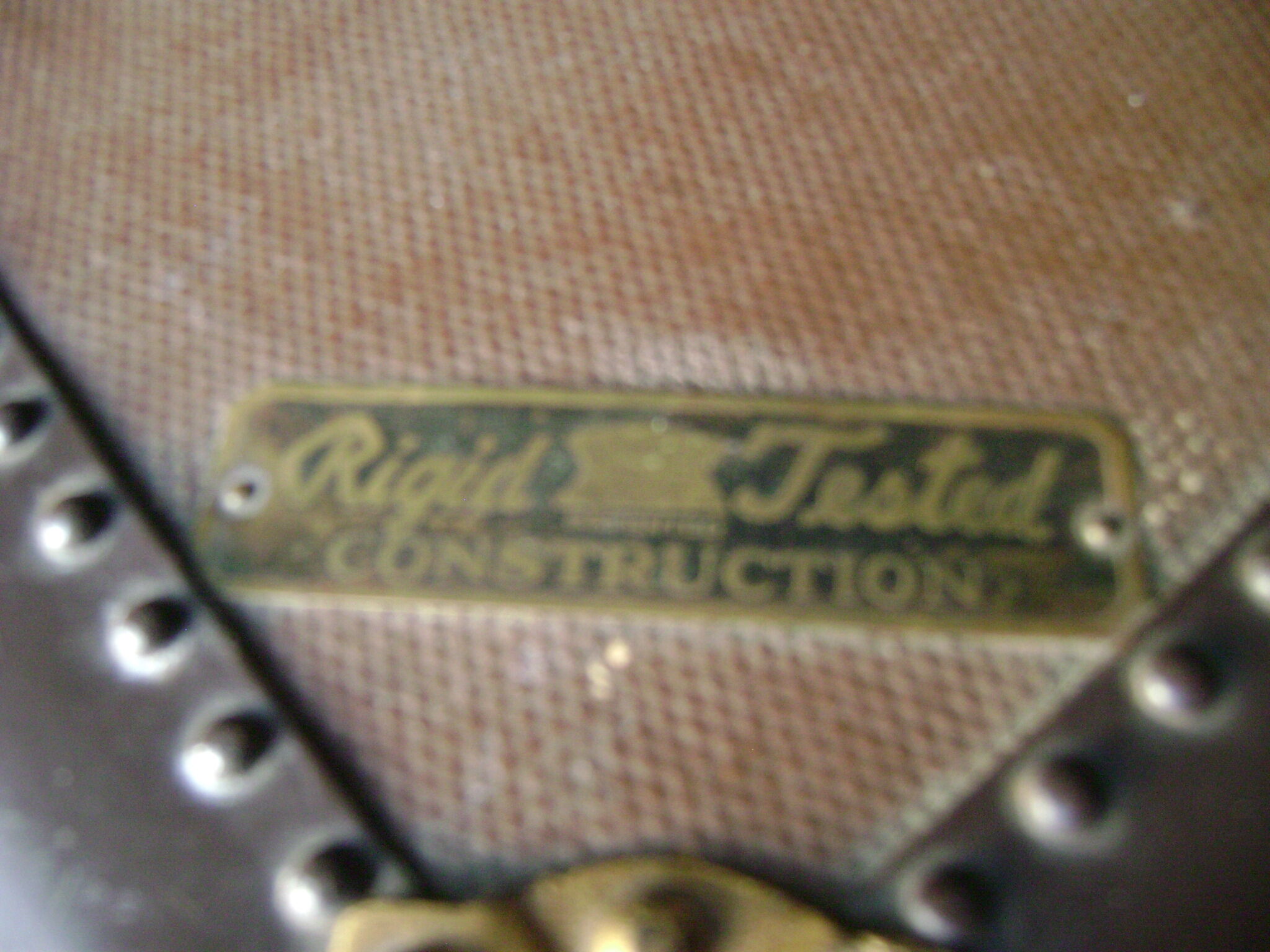1920 american brand wheary travel trunk