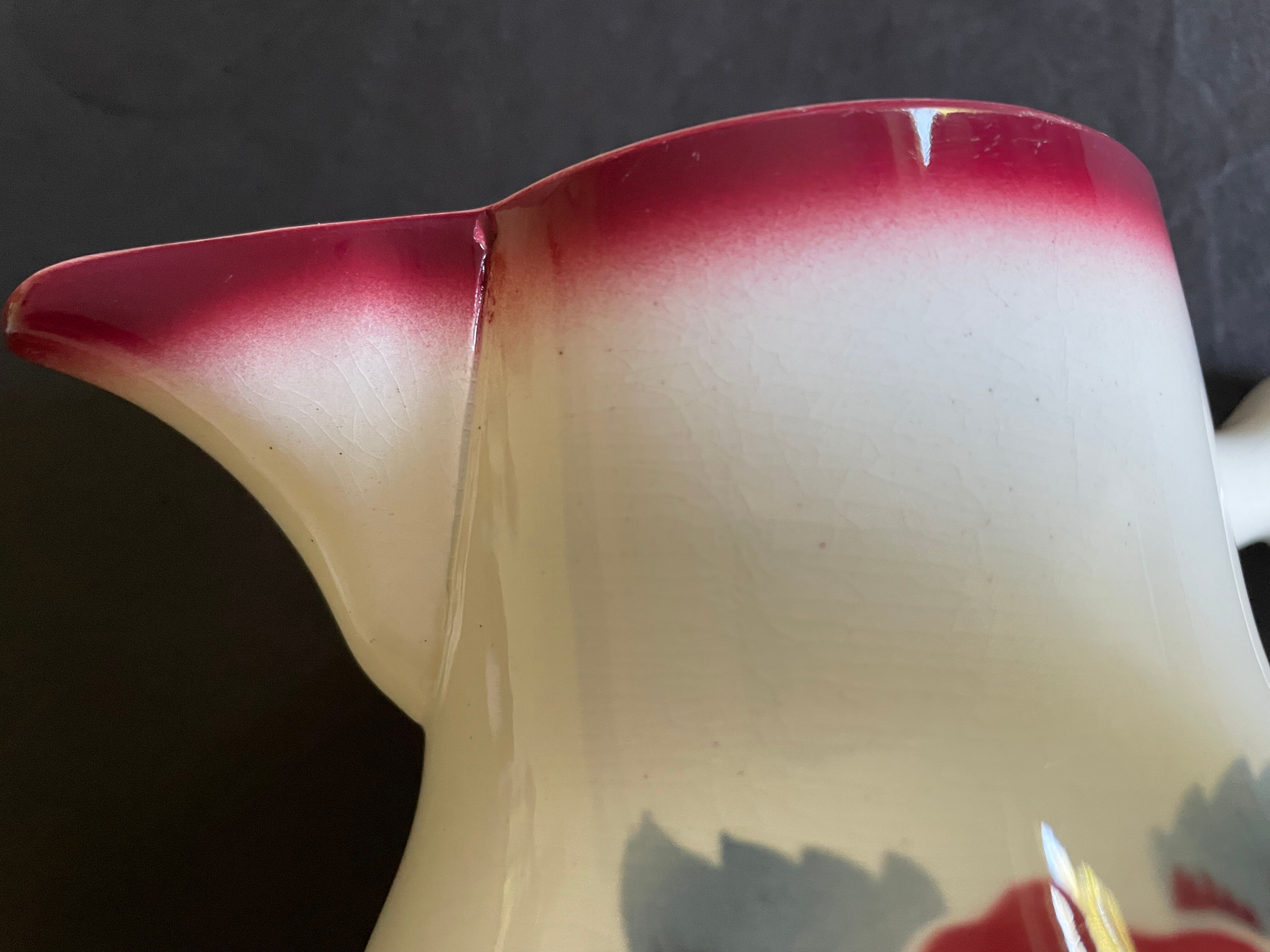 Pitcher Digoin Sarreguemines model Lucette