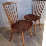 Pair of Baumann chairs, Menuet model, 1960/70