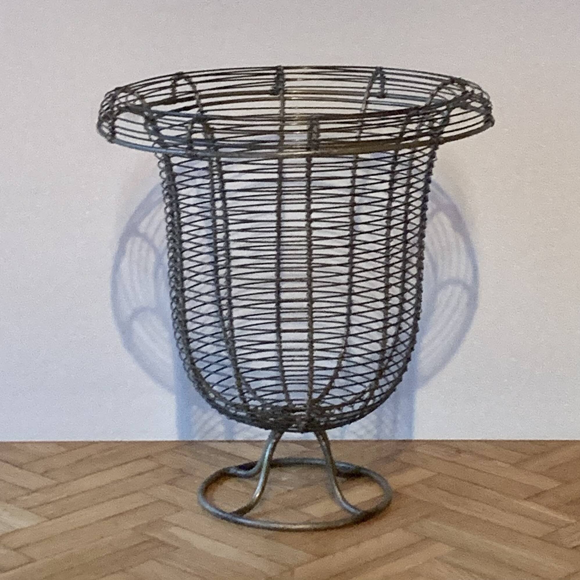 Old wire basket