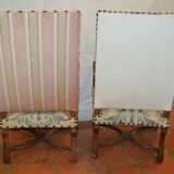 Paire de fauteuils style Louis XIV