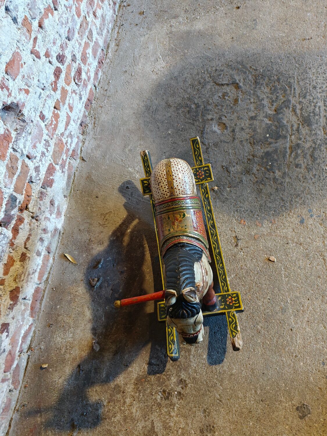 Antique rocking horse