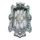 Silvered plateau Art Nouveau Jugendstil 19th century