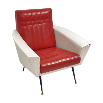 Fauteuil vintage Rockabilly 1950