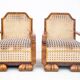 Art Deco armchairs, France, 1930s.