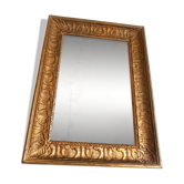 Louis Philippe style gilded wood mirror