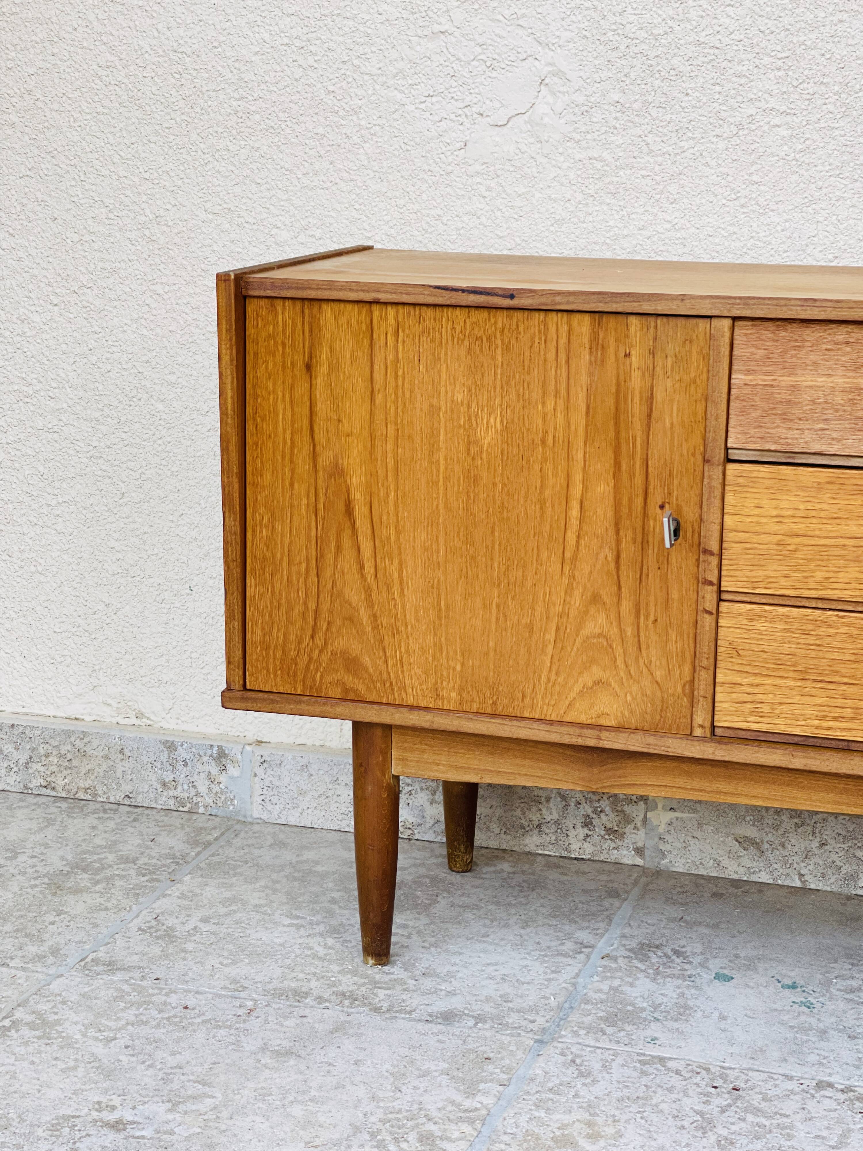 Scandinavian teak sideboard