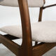 Set of two walnut chairs, Danish design, 1960s, designer: Erik Buch