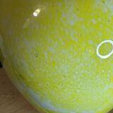 Murano Glass - Moretti Workshop - Large designer glass vase with inclusions