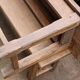 Antique solid oak farm benches
