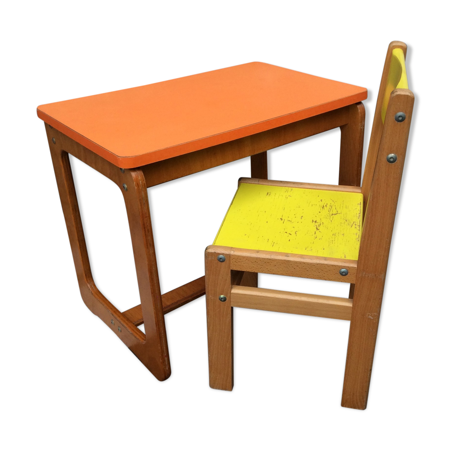 Office - child chair for school from the 1970s