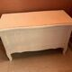 Coffre de rangement en bois blanc
