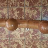 Wooden coat rack