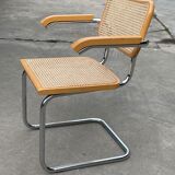 Cesca chair B64 with armrests by Marcel Breuer Design