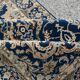 Iranian oriental carpet Kashan - handmade: 1.42 x 2.00 metres in Wool and Silk