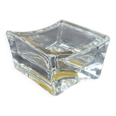 Crystal trinket dish or ashtray from Vannes-le-Châtel – 1960s-1970s