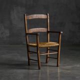 Vernacular Rural Armchair, France, Early 20th Century