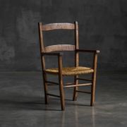 Vernacular Rural Armchair, France, Early 20th Century