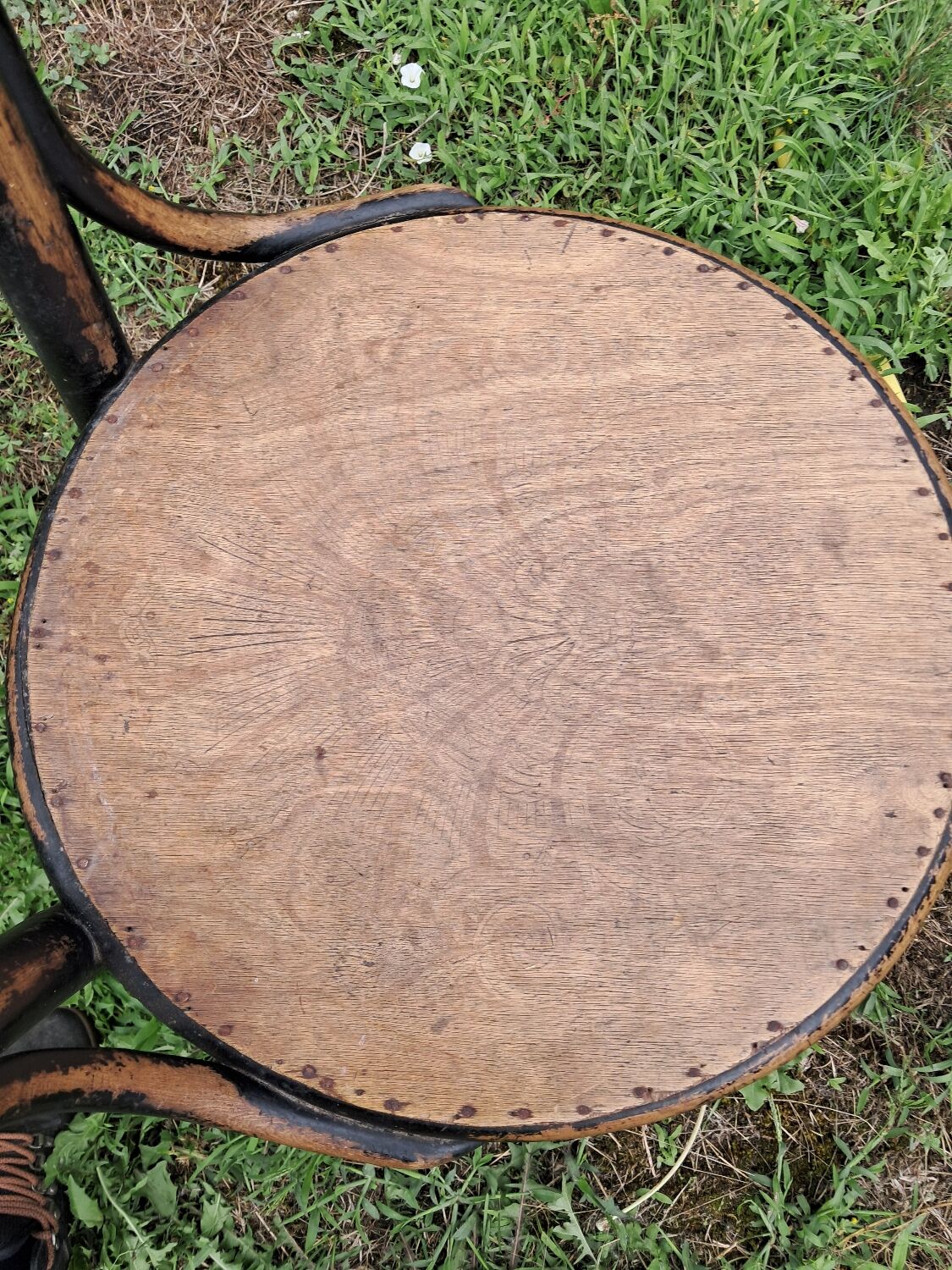 Pair of bistro-style chairs