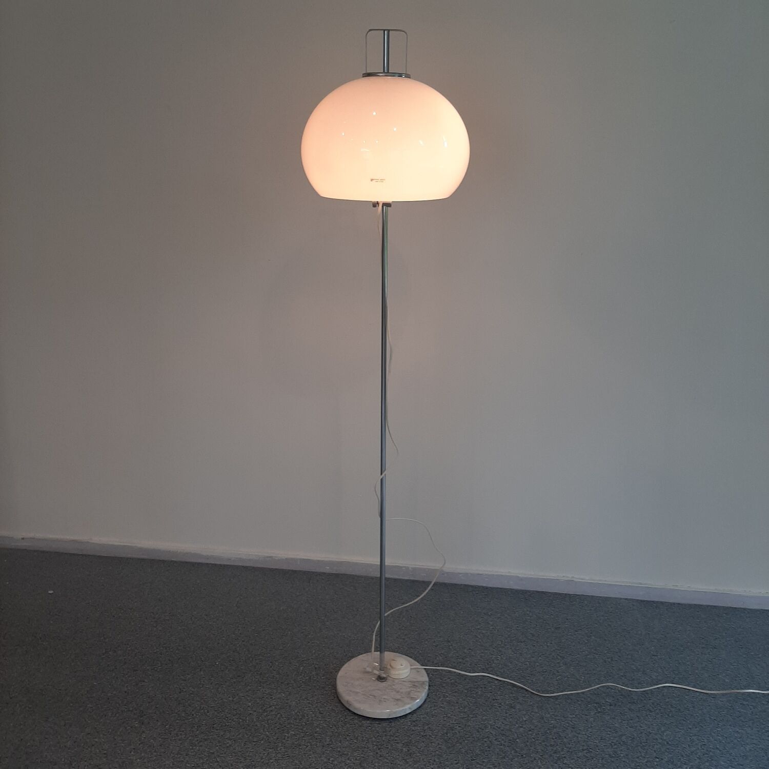 Vintage Meblo "Lucerna" floor lamp by Harvey Guzzini 70s