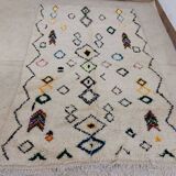 Handmade moroccan berber rug 250 x 153 cm