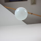 Suspension en verre du milieu du siècle, années 1970