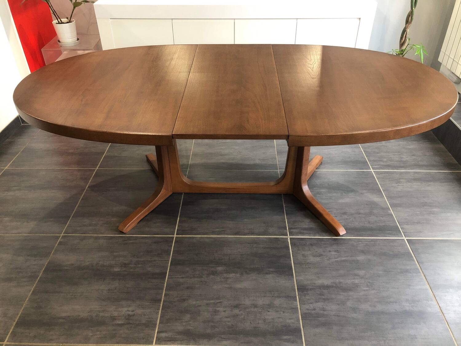 Vintage Baumann extendable table 1970s