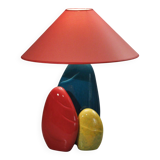 François Chatain Large menhir lamp vintage post-modern design 1990s