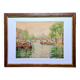 Impressionist watercolour - André Beronneau - Paris, the Seine - 1920