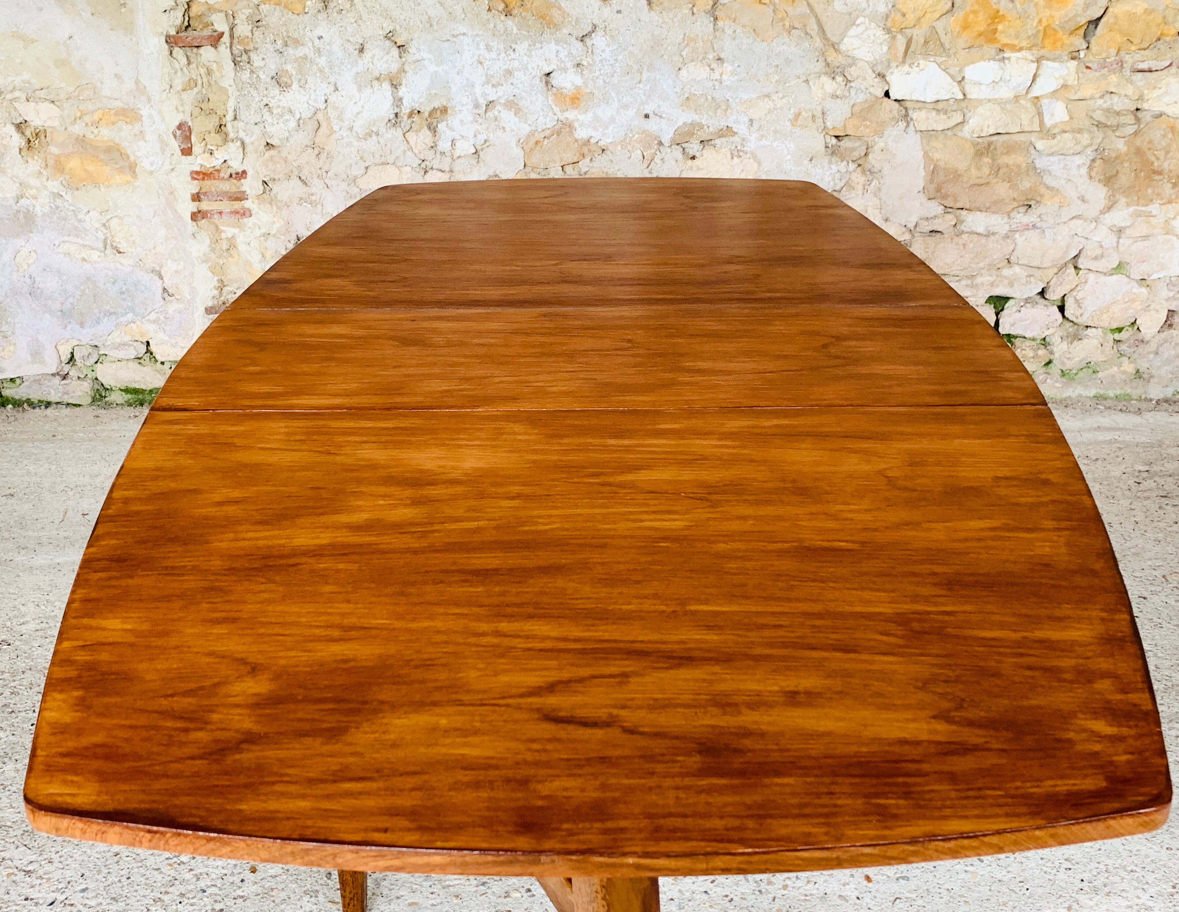 Teak folding dining table by Greaves & Thomas 1967