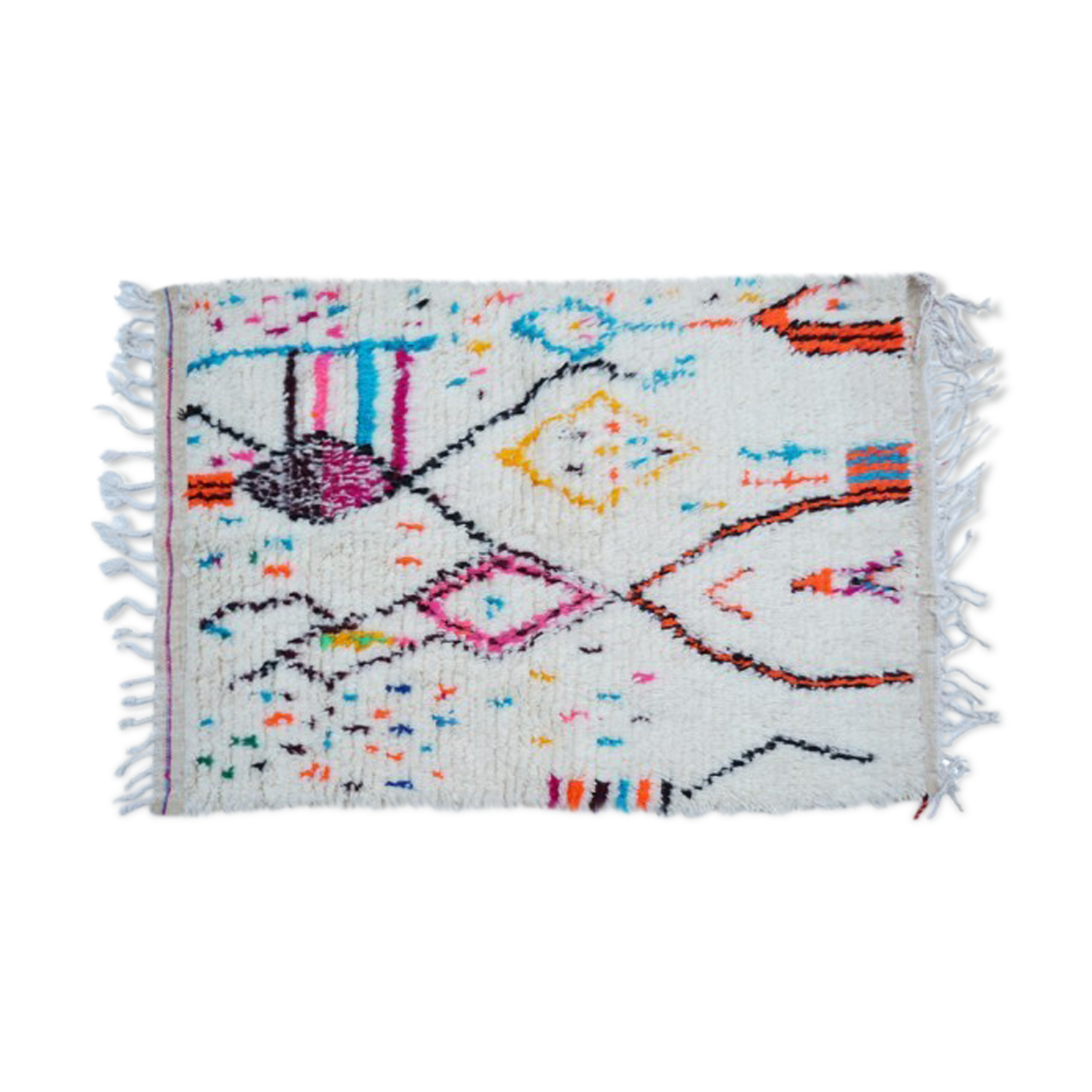 Colorful Berber carpet 147x101cm