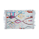 Tapis berbère coloré 147x101cm