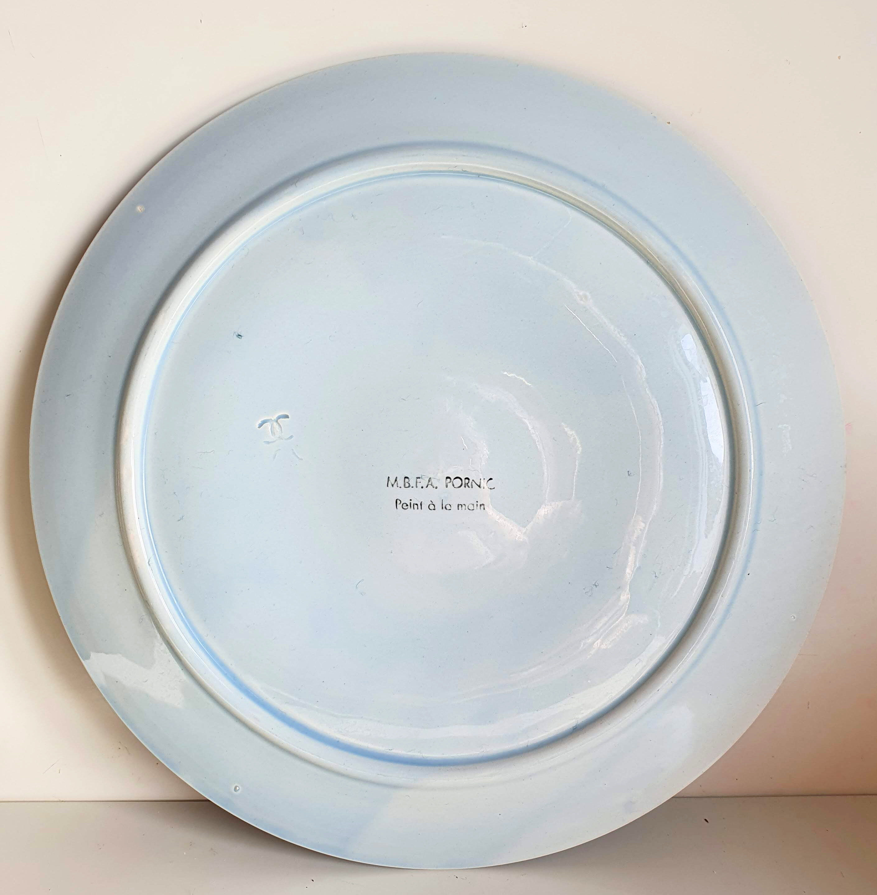 Pornic 60s oyster serving plates