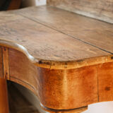 Cherry wood console