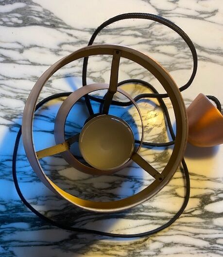 Copper hanging lamp