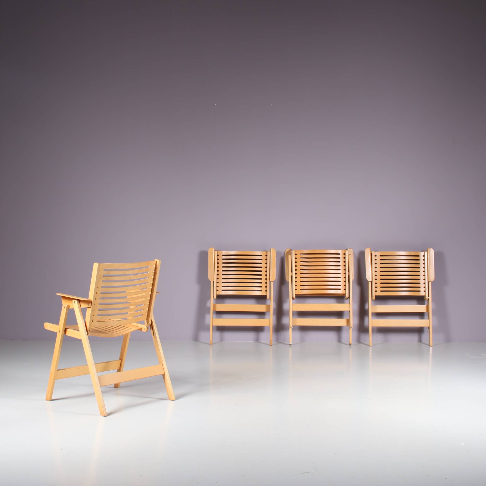 1950s “Rex” Folding Chair by Niko Kralj for Stol Kamnik, Slovenia