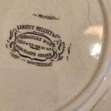 Creil and Montereau talking plate