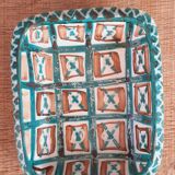 Empty vintage ceramic pocket year 50 signed Robert Picault