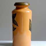 Xl 30 cm / 11,81 in scheurich german ceramic vase of the 60s