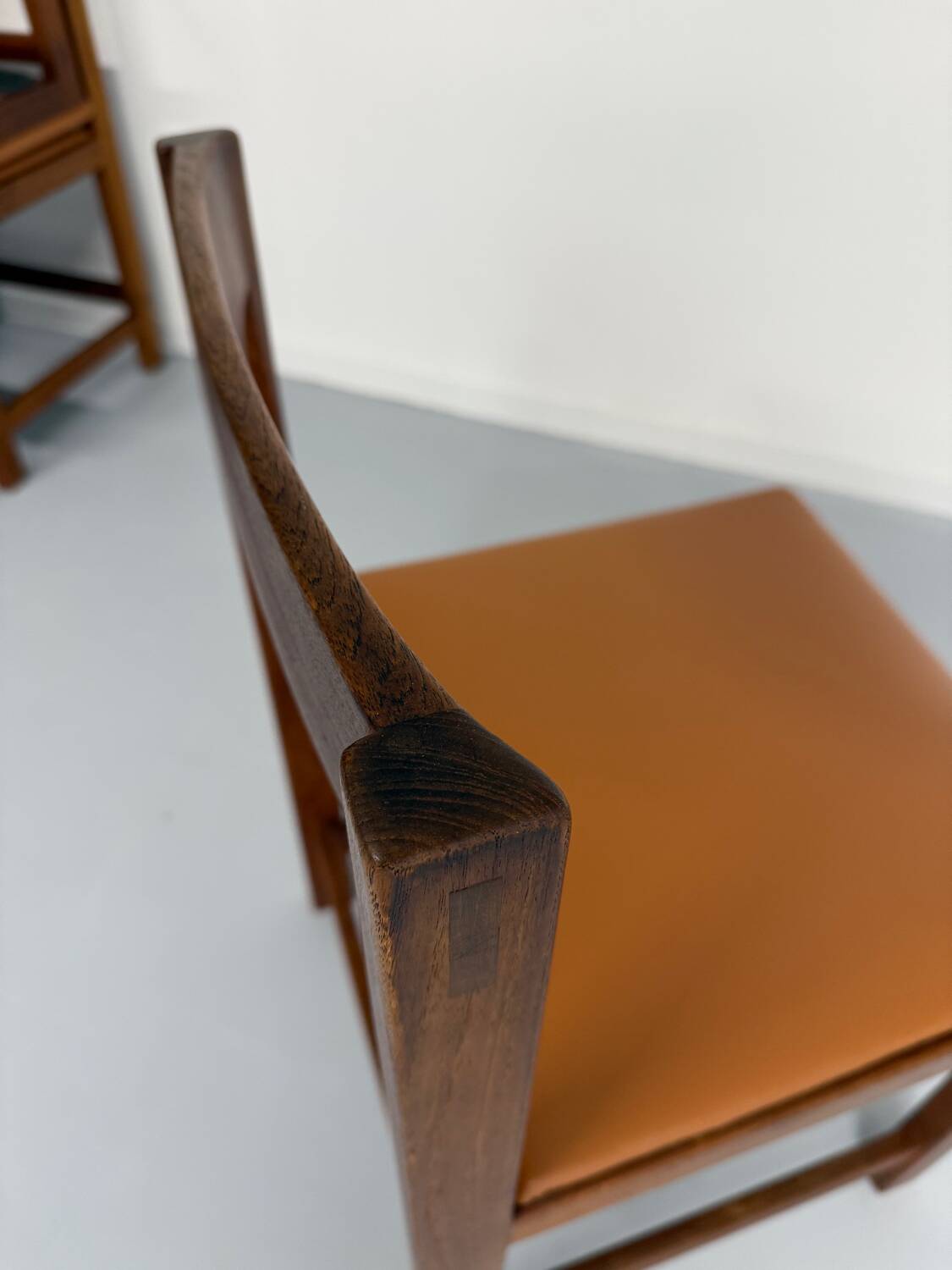 Lot of 6 old Scandinavian chairs "Corona" design 60s Lennart Bender