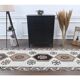 Vintage Turkish Oushak Handmade Wool Runner 100x365