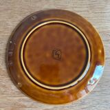 6 Sarreguemines dessert plates 1970