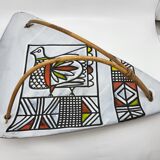 Colossal Roger Capron ceramic cup from the French Riviera, 1950s