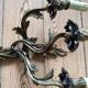Pair of 3-Arm Wall Sconces – Louis XV / Rococo Style – Gilded Metal