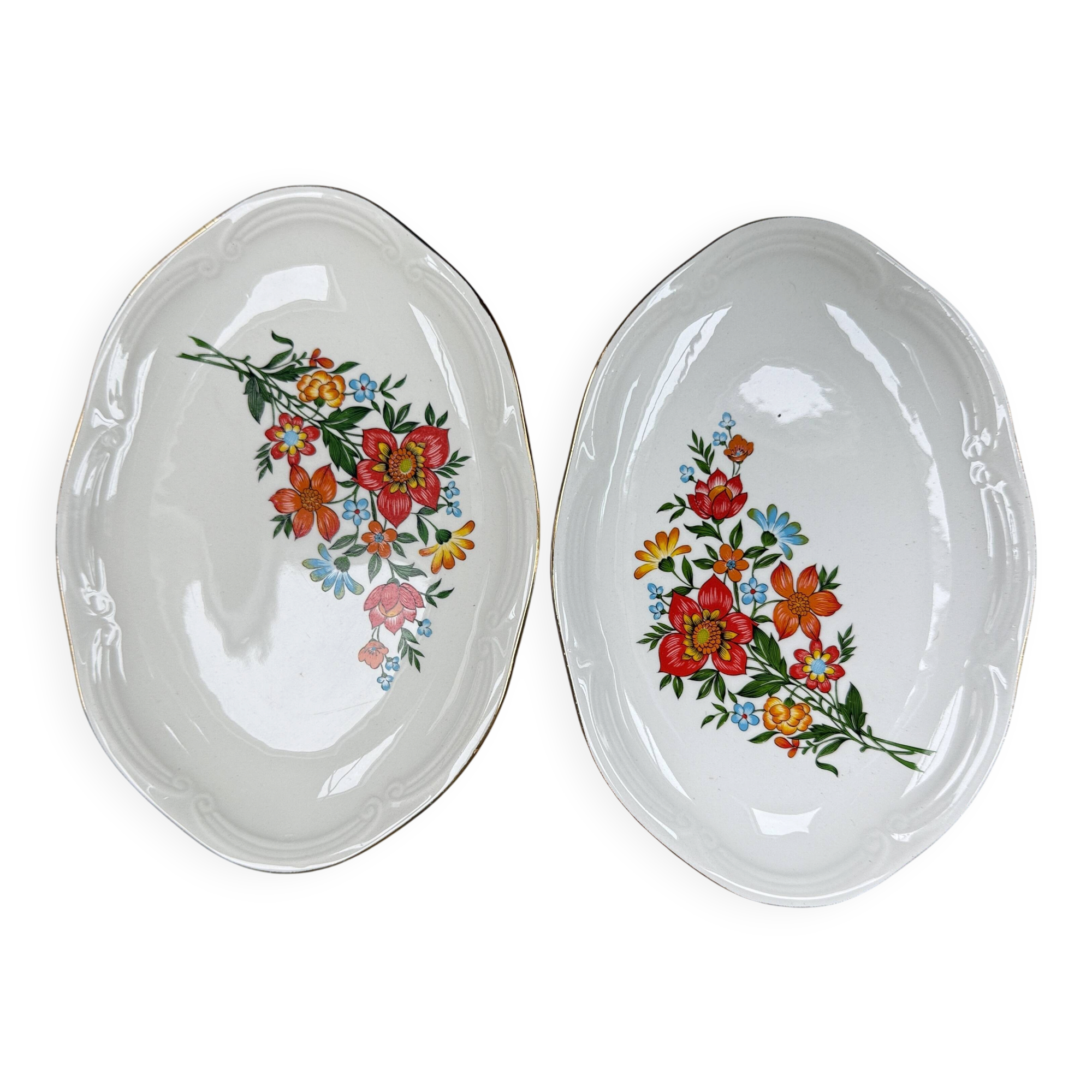 Duo de raviers vintage Gien