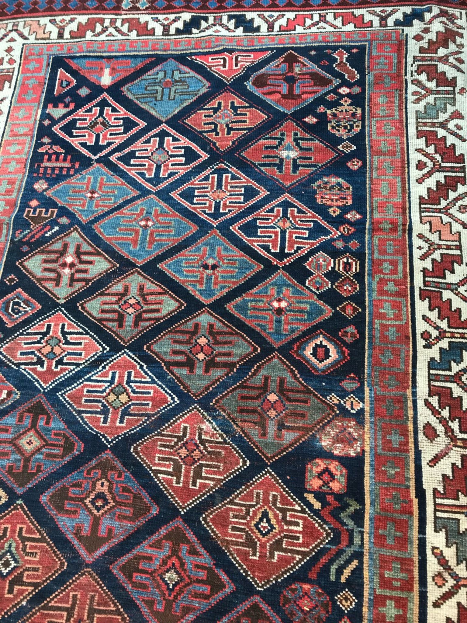Ancient carpet northwest of Iran 139x284 cm