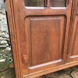 Vintage glass-fronted cabinet