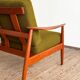 Armchair by Arne Vodder model FD164 Kvadrat fabric, Mid Century Design