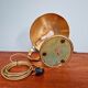 Bauhaus desk lamp in brass, Egon Hillebrand, 1930